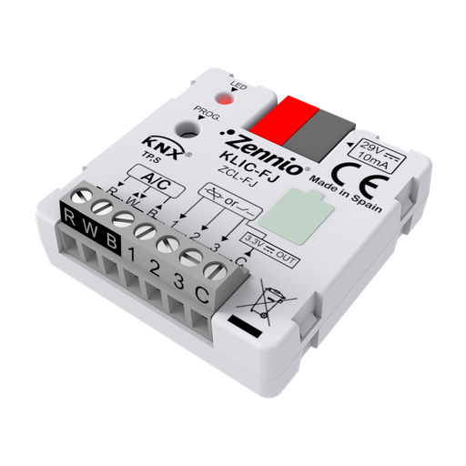 [ZCL-FJ] KNX Gränssnitt klimataggregat, KLIC-FJ, Fujitsu/General/Hiyasu/Fuji