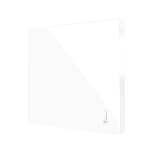 [ZACFATGW] Temp.givare Flat blank vit