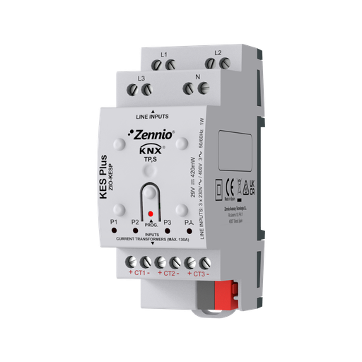 [ZIO-KESP] KNX Energimätare, KES Plus