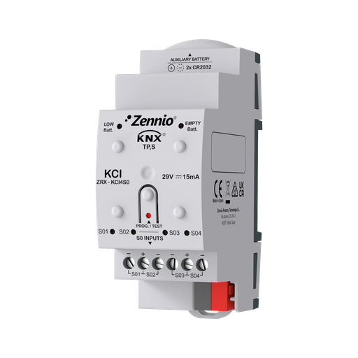 [ZRX-KCI4S0] Gränssnitt KCI kWh-mätare