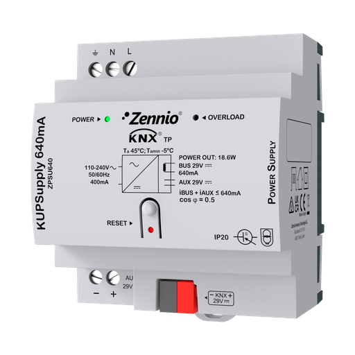 [ZPSU640] Strömförsörjning 640mA+29VDC