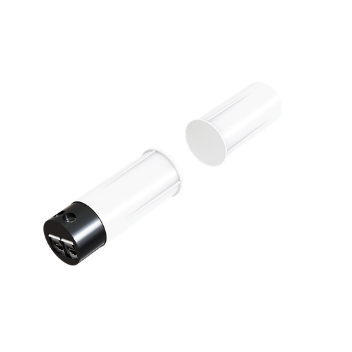 [ZACWDF1W] Magnetkontakt infälld vit
