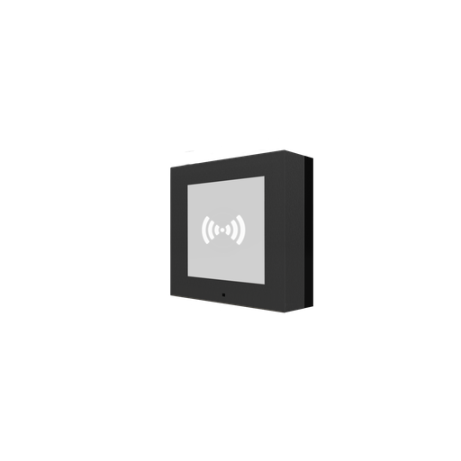 [ZVPCB1MB] GetFace IP, Ram, på vägg, 1 modul, svart 