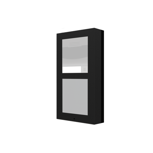 [ZVPCB2MB] GetFace IP, Ram, på vägg, 2 moduler, svart