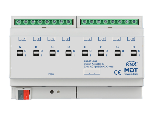 [AKI-0816.04] Brytaktor 8X16/20A 230V 200μF