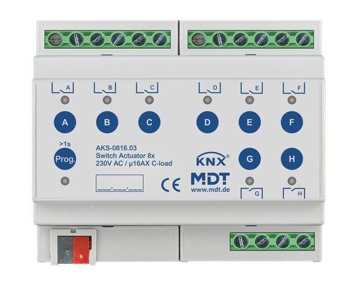 [AKS-0816.03] Brytaktor 8X16A 230V 140μF