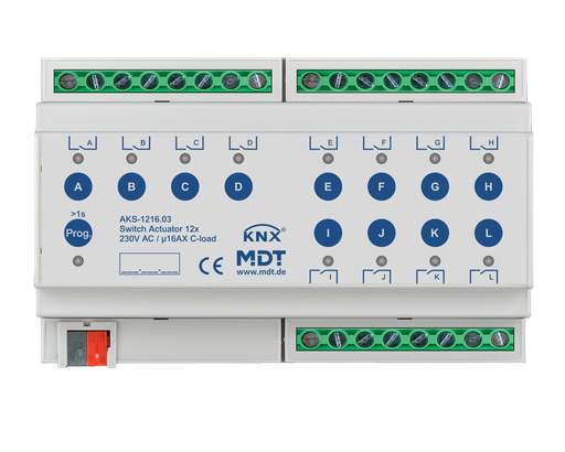 [AKS-1216.03] Brytaktor 12X16A 230V 140μF