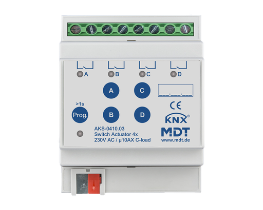 [AKS-0410.03] Brytaktor 4X10A 230V 140μF