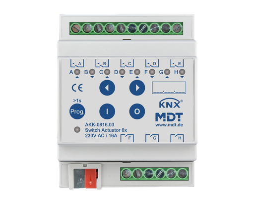 [AKK-0816.03] Brytaktor 8X16A 230V kompakt
