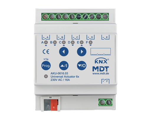[AKU-0616.03] Brytaktor 6X16A 230V 100μF