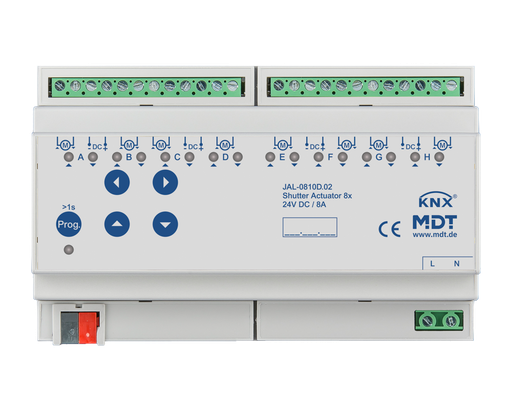 [JAL-0810D.02] Jalusiaktor 8k 8A 24V DC