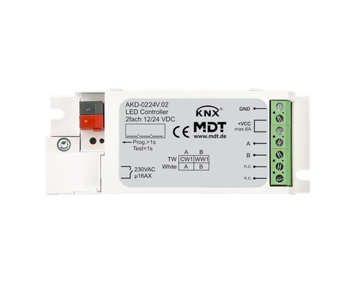 [AKD-0224V.02] Dimmeraktor LED 2x3/6A 12/24V