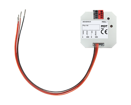 [AIO-0210V.01] Analogaktor in/ut 2x0-10V puck