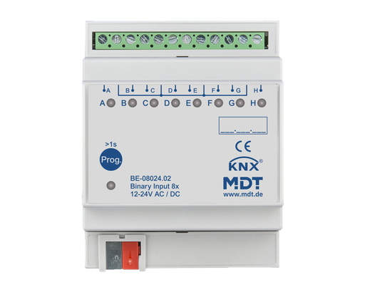 [BE-08024.02] Binäringång 8x24V AC/DC
