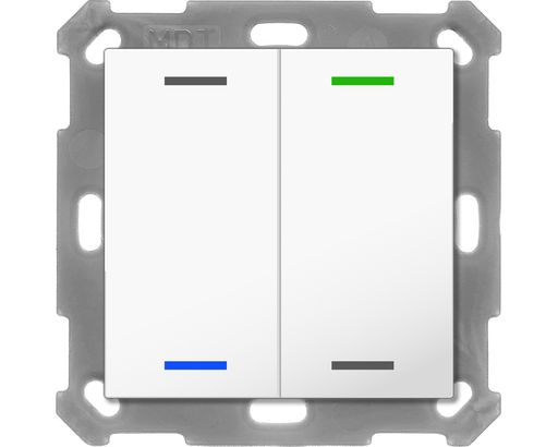 [BE-TAL55T2.01] Tryckknapp Lite55 2k TS Vit