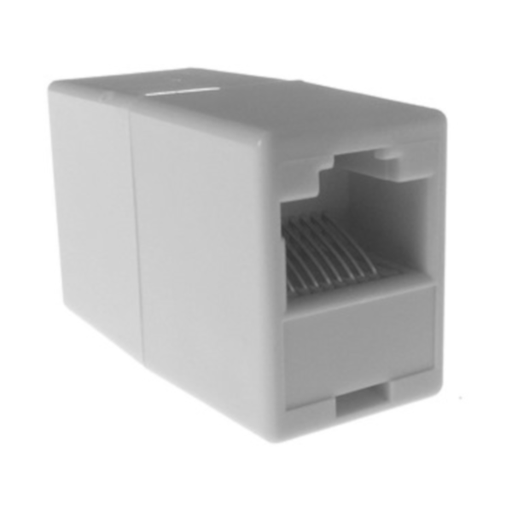 [52901] RJ45 straight coupler (1:1), white