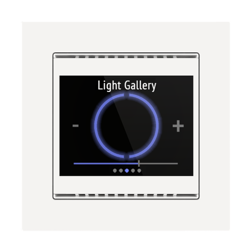 [66331] TWIN Touchpanel, hvit, Cala T