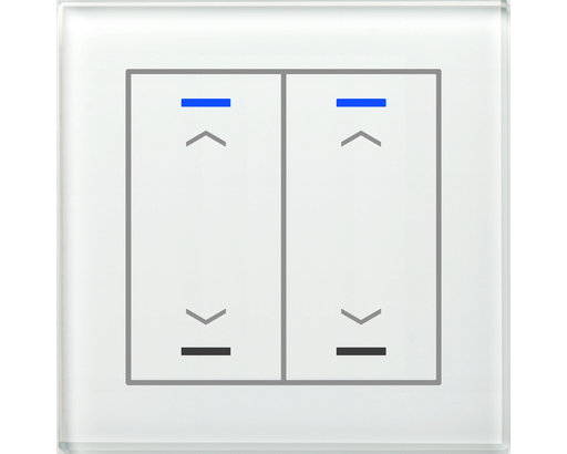 [BE-GTL20W.A1] T-knapp Glas II Lite 2k U/N V