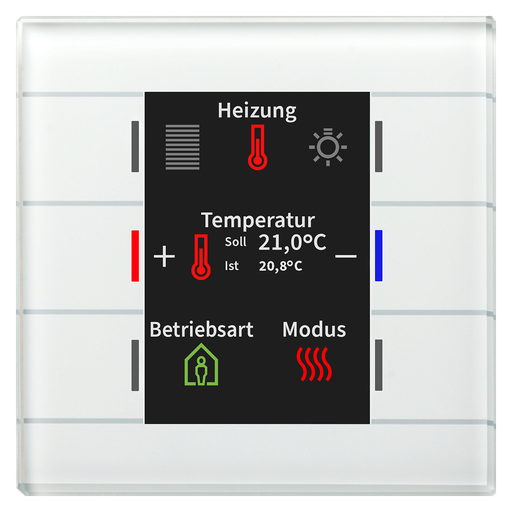 [BE-GT2TW.02] T-knapp Glas II Smart TS 6k V