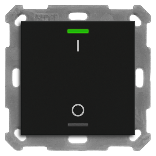 [BE-TAL55T106.B1] T-knapp Lite55 1k I/O TS Svart