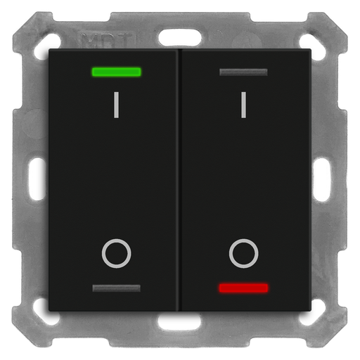[BE-TAL55T206.B1] T-knapp Lite55 2k I/O TS Svart