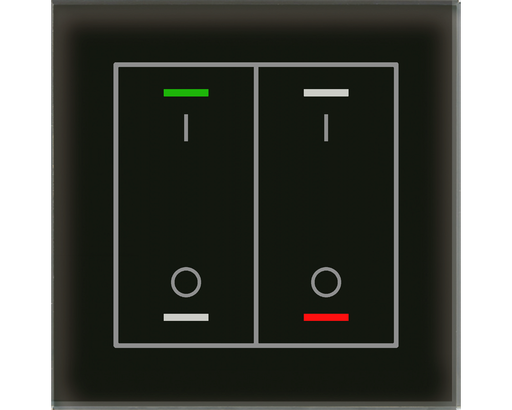 [BE-GTL2TS.B1S] T-knapp Glas II Lite 2k I/O TS 