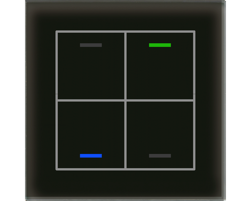 [BE-GTL4TS.01S] T-knapp Glas II Lite 4k TS S