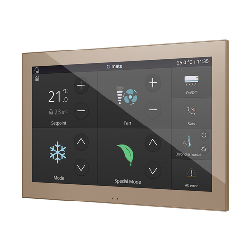 [ZVIZ100C] Z100. Color capacitive touch panel (10" display) - Champagne